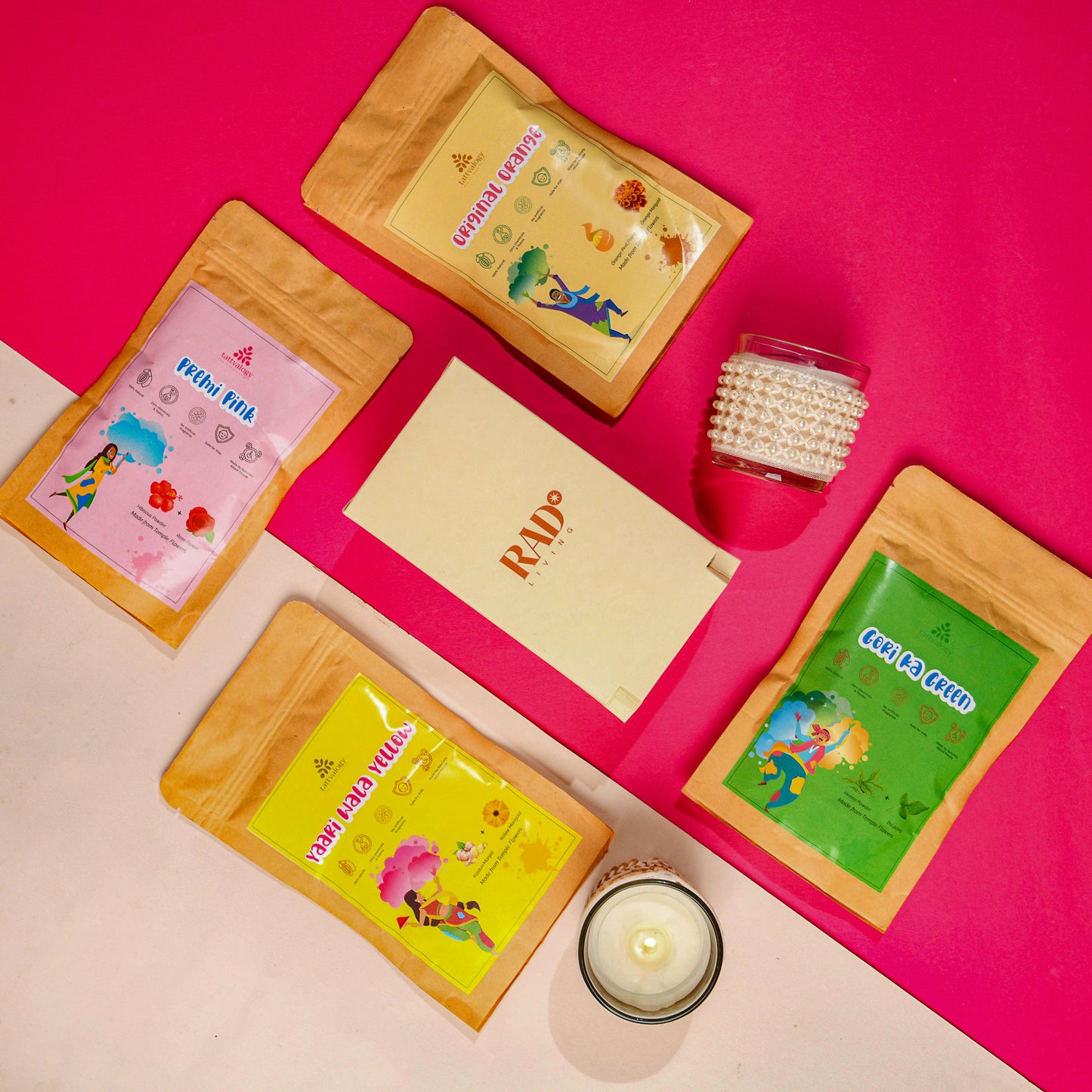 Tattvalogy X Rad Living - Holi Gift Box