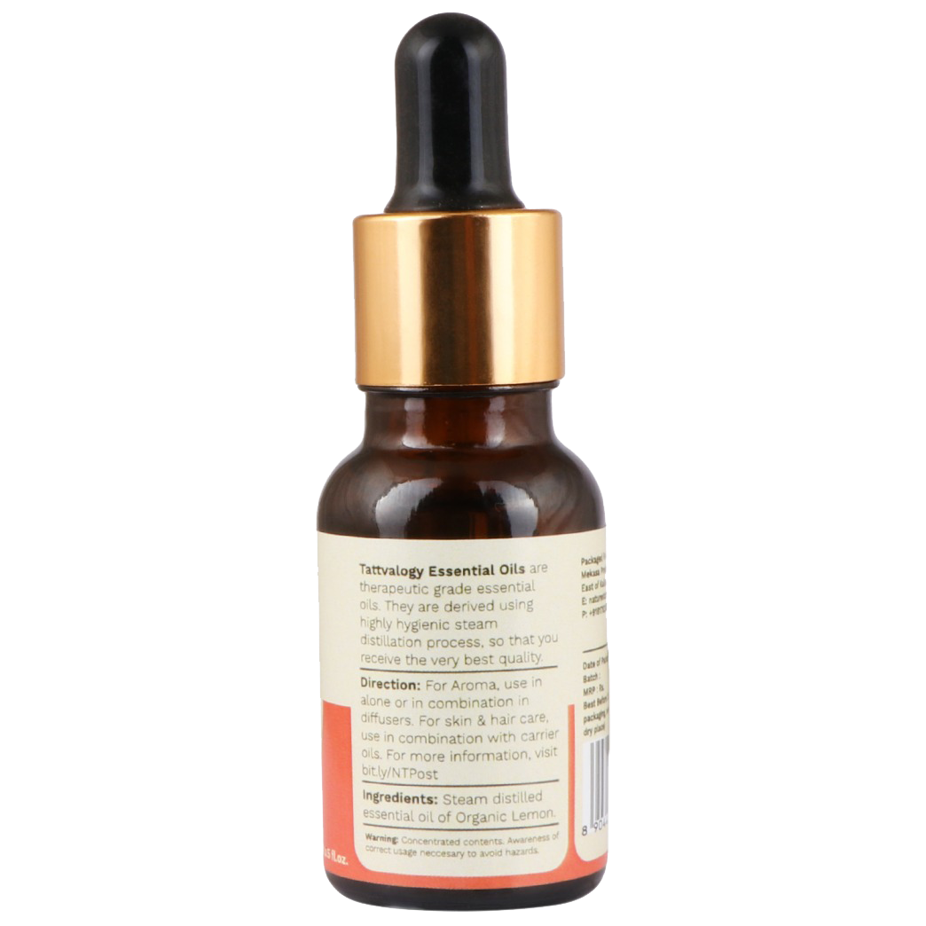 Organic Lemon Essential Oil
