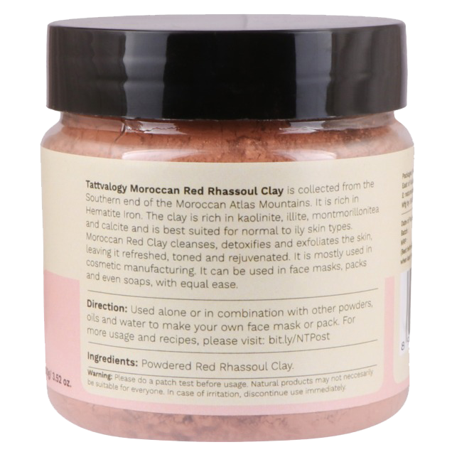 Moroccan Rhassoul Clay (Red)