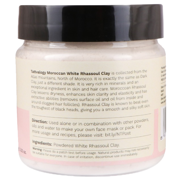 Moroccan Rhassoul Clay (White)