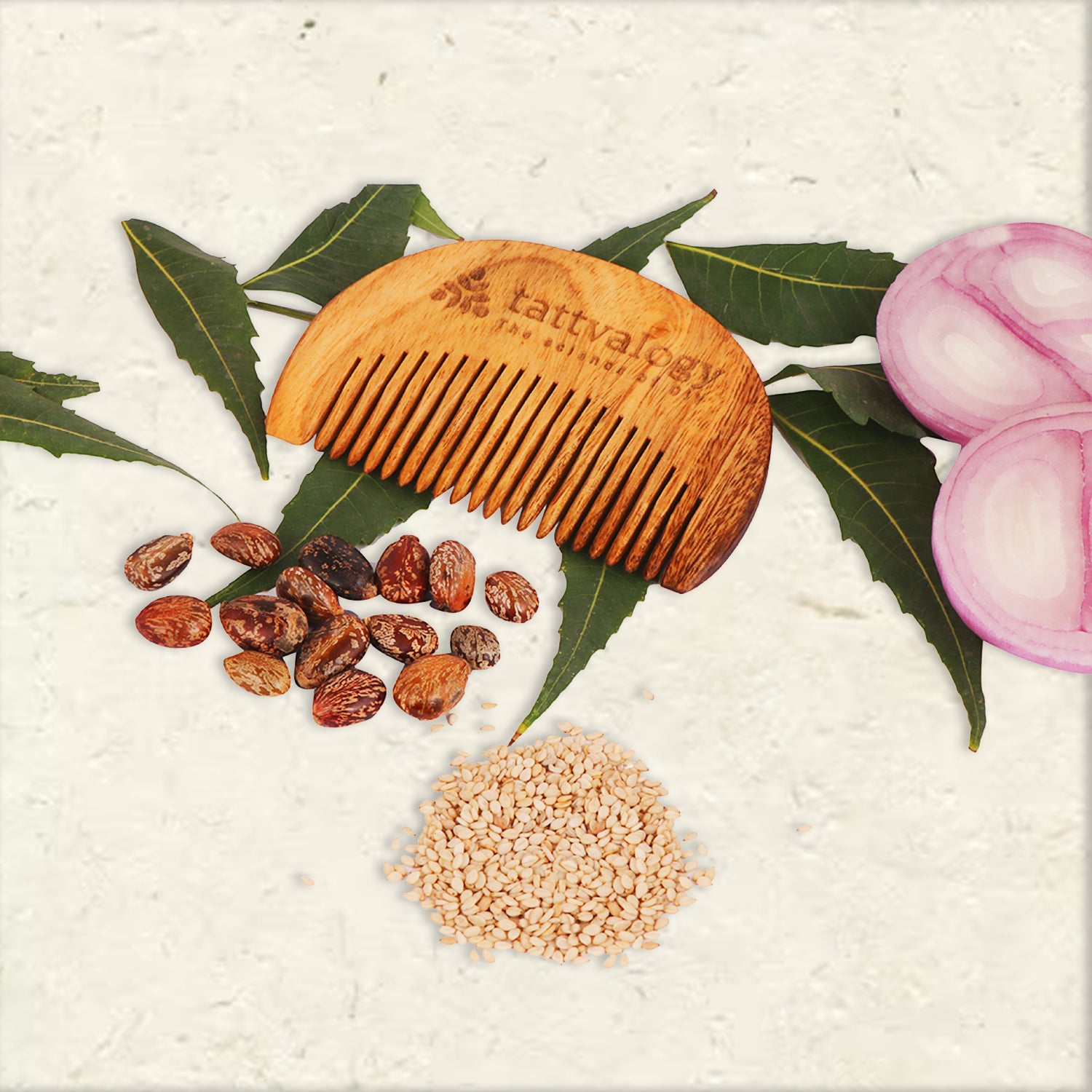 Neem Wood Comb- Beard