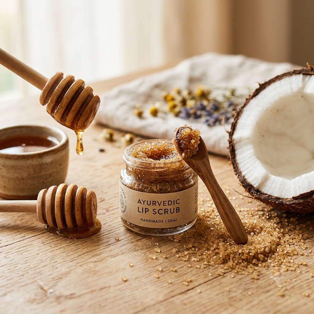Brown Sugar Honey Coconut Lip Scrub