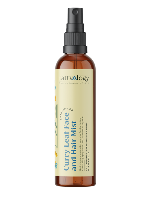 Curry Leaf Hair Spray for Premature Greying