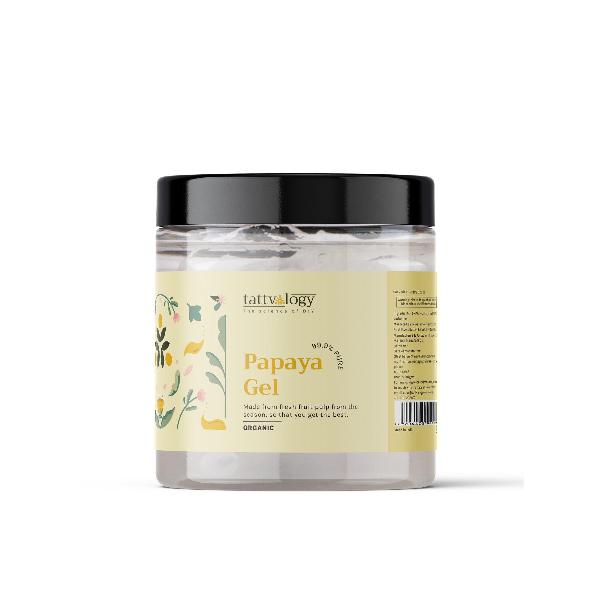Papaya Gel