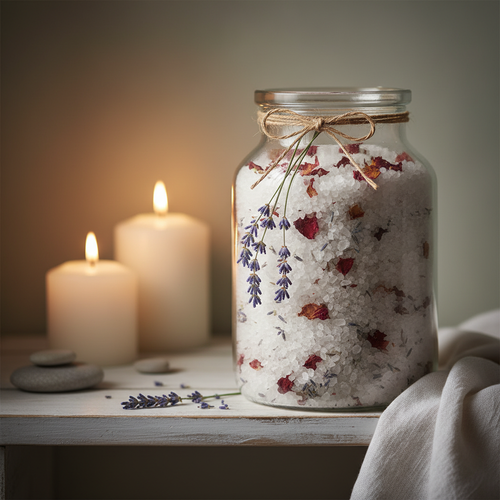 Lavender Epsom Rose Relaxation Bath