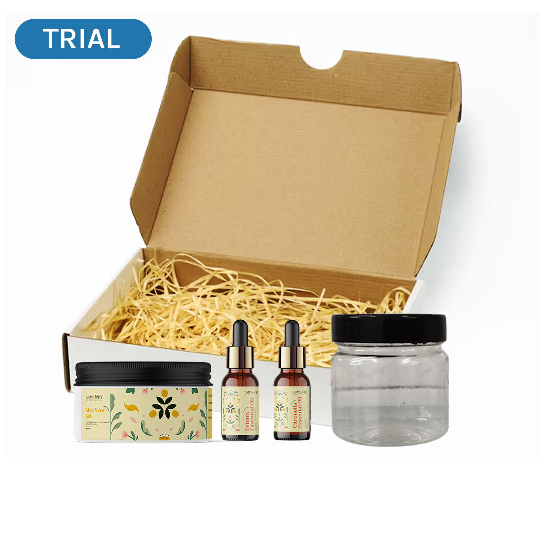 Simple Mosquito Repellent Gel (Kids Friendly) [Tattvalogy DIY Box]