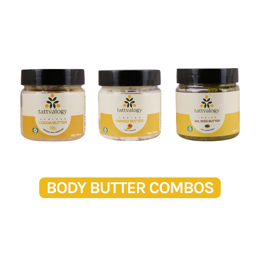 Organic Body Butter Combo, 100g each