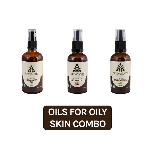 Face Oils for Oily Skin Combo, 15ml each