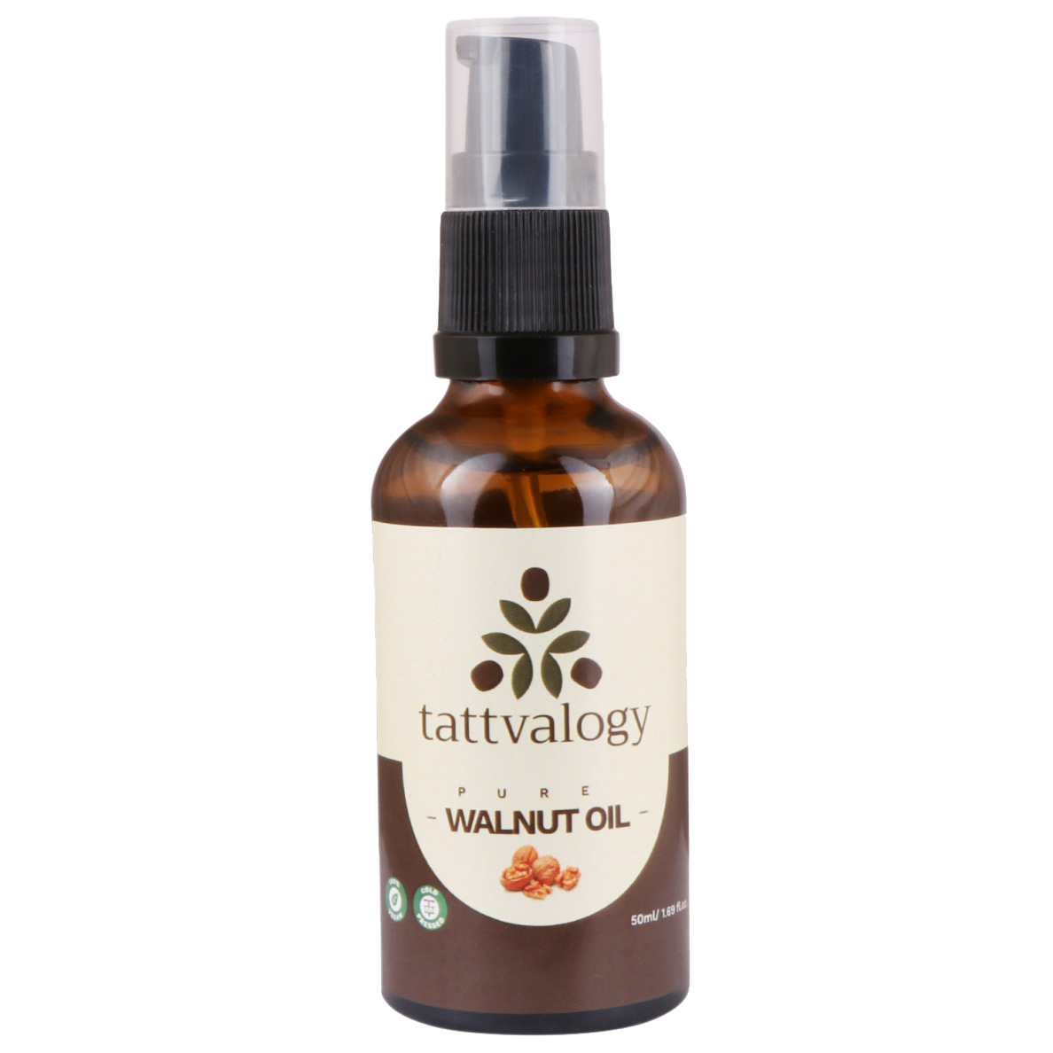 Tattvalogy Walnut Oil 100 Pure ColdPressed Oil for Hair, Skin & Health